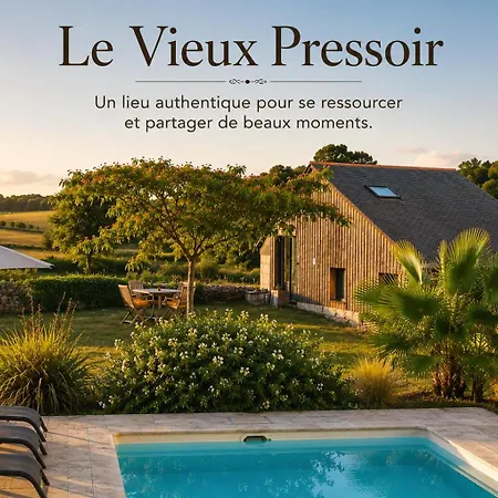 Le Vieux Pressoir Avec Piscine *